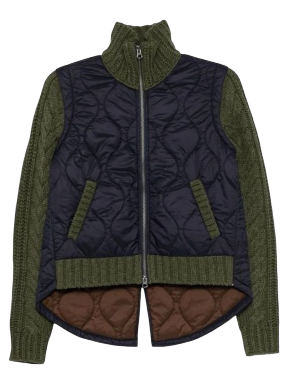 NEW Veronica Beard x Tuckernuck Mixed Media Patra Jacket. Navy/Army. XS. NWT